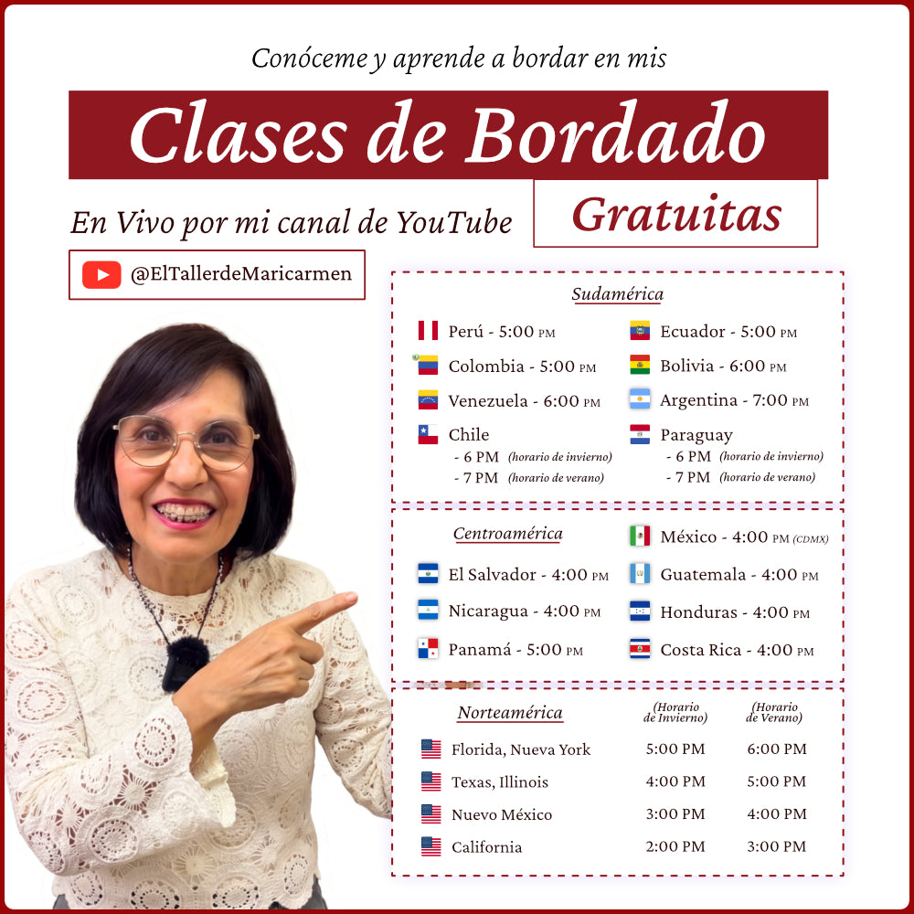 Colección de Patrones: Accesorios Bordados