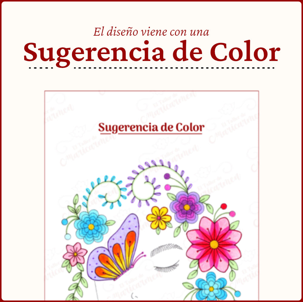 Mujer Floral