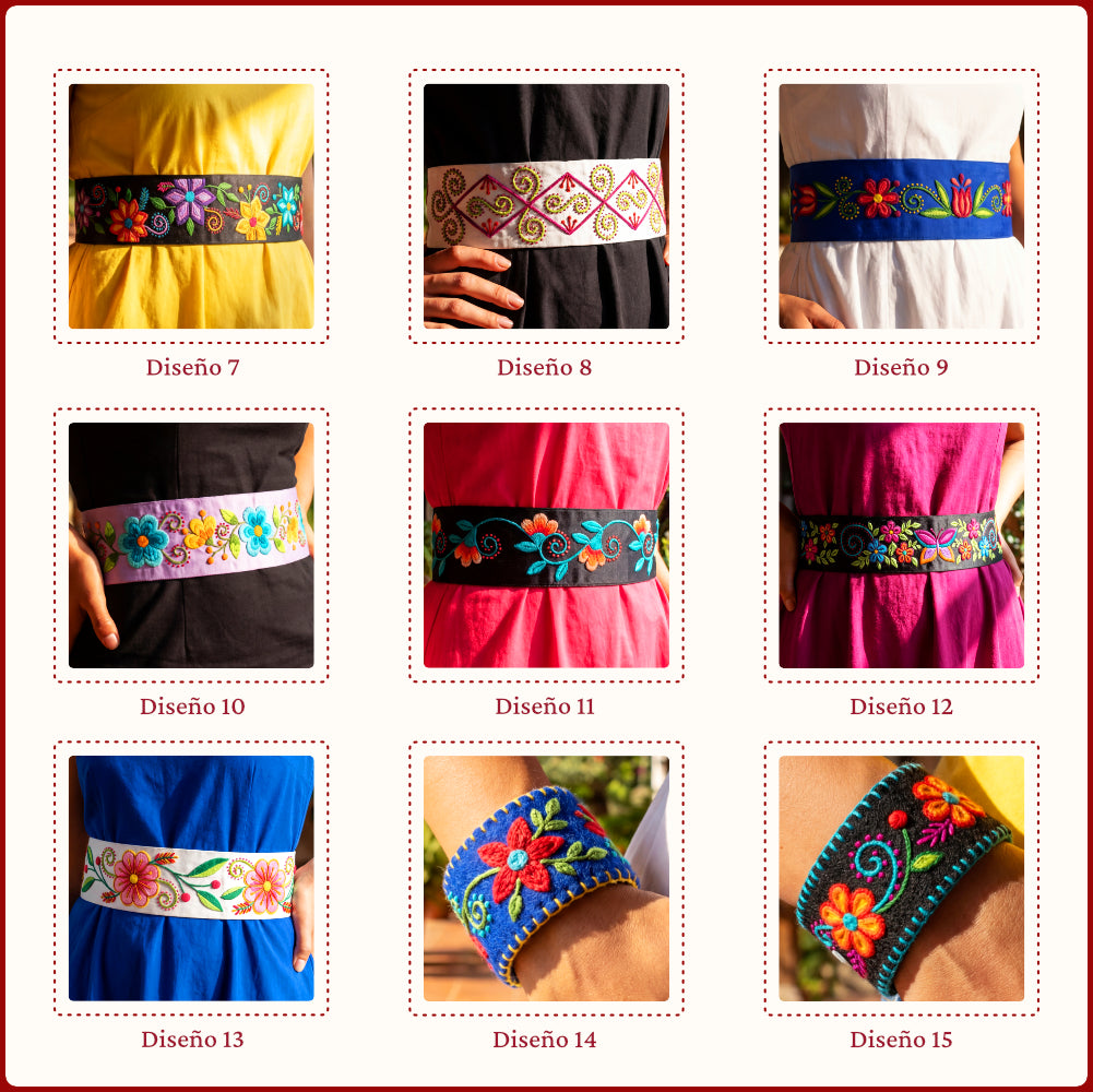 Colección de Patrones: Accesorios Bordados