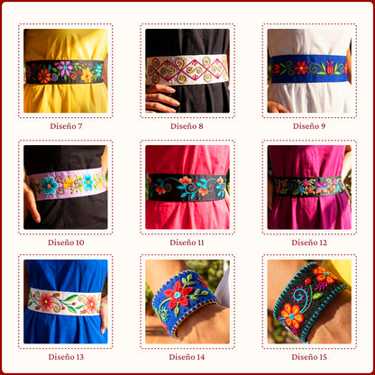 Colección de Patrones: Accesorios Bordados