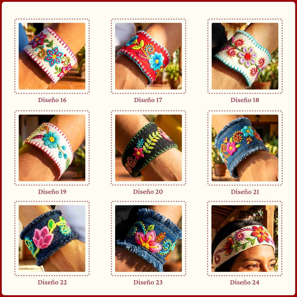 Colección de Patrones: Accesorios Bordados