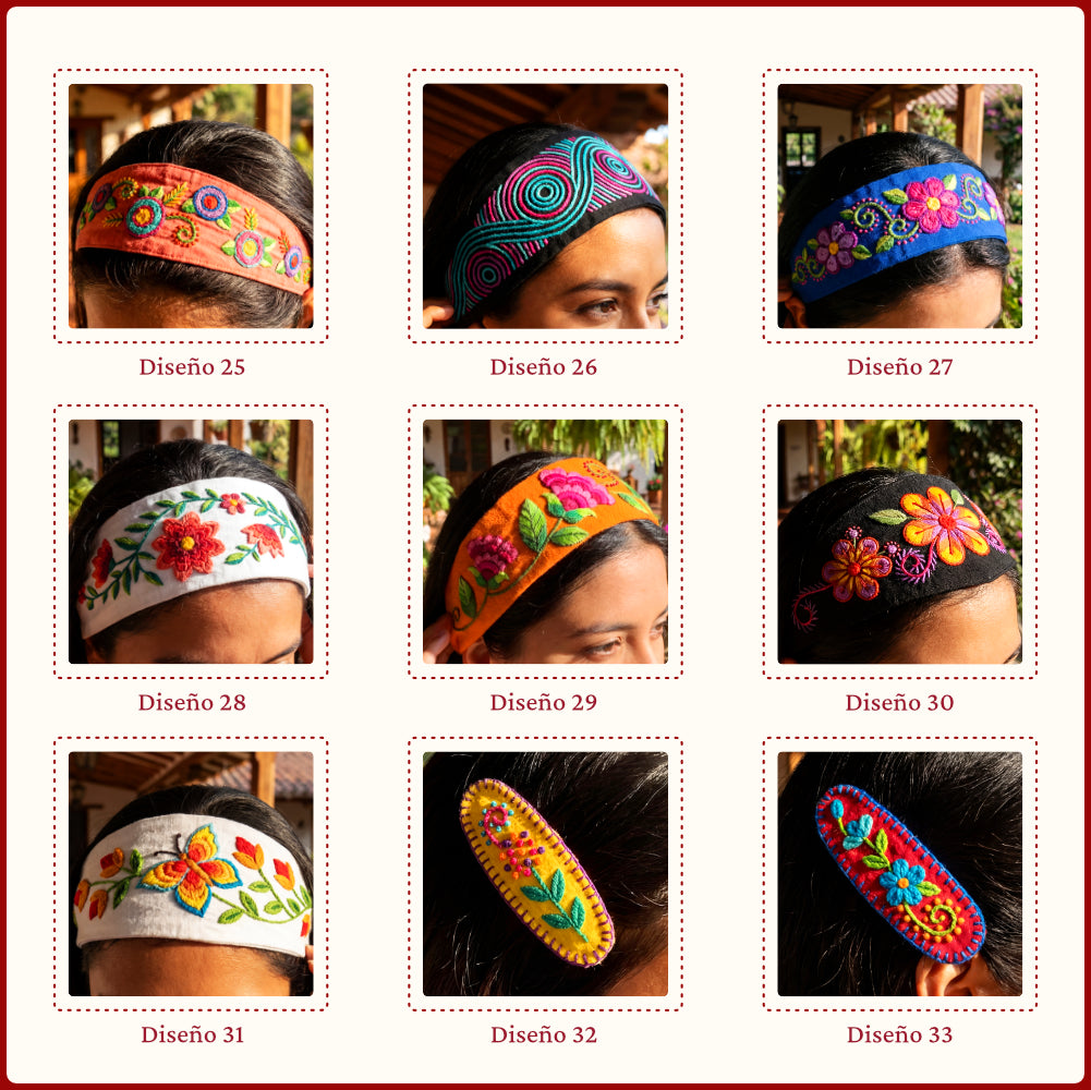 Colección de Patrones: Accesorios Bordados