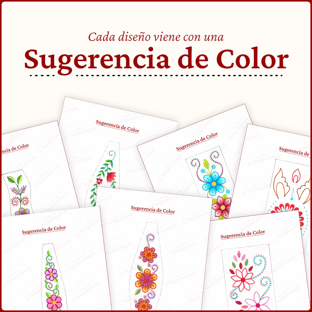 Colección de Patrones: Accesorios Bordados