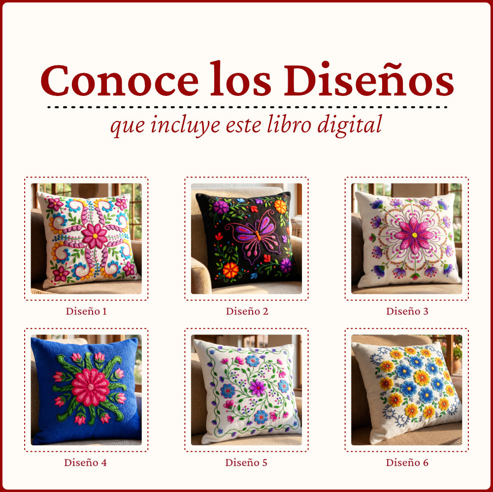 Colección de Patrones: Cojines Ayacuchanos