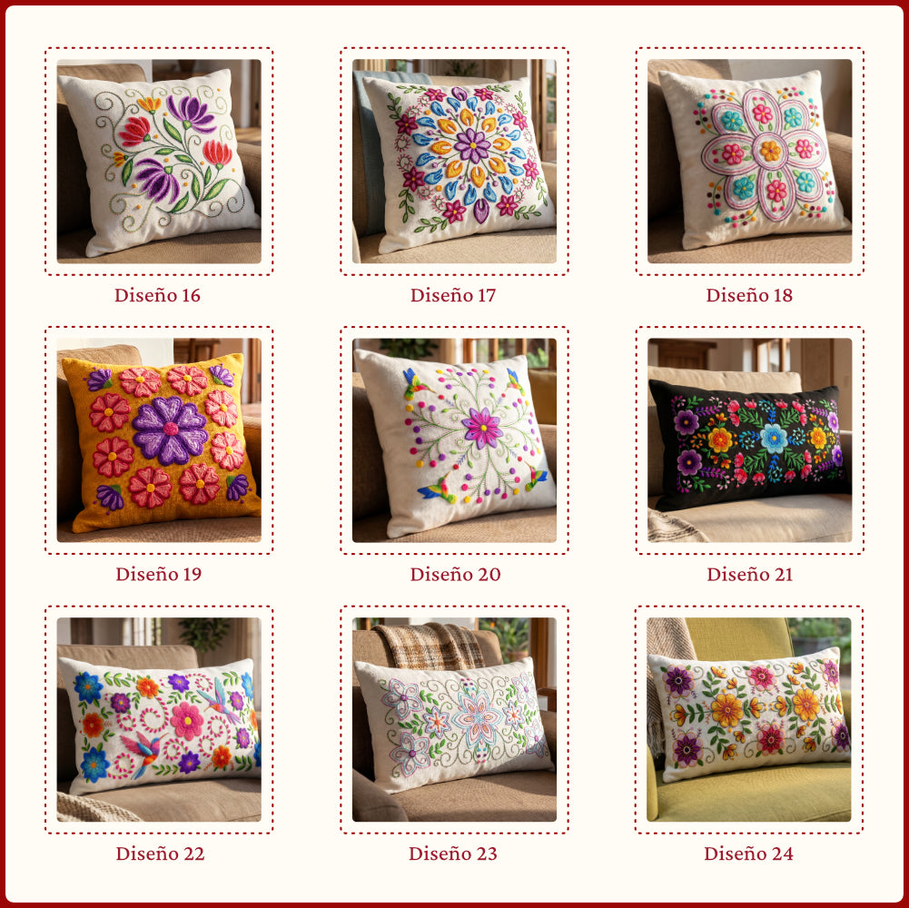 Colección de Patrones: Cojines Ayacuchanos