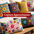 Colección de Patrones: Cojines Ayacuchanos