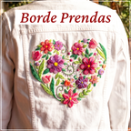 Corazón Floral para Mamá