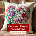 Corazón Floral para Mamá