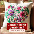 Corazón Floral para Mamá