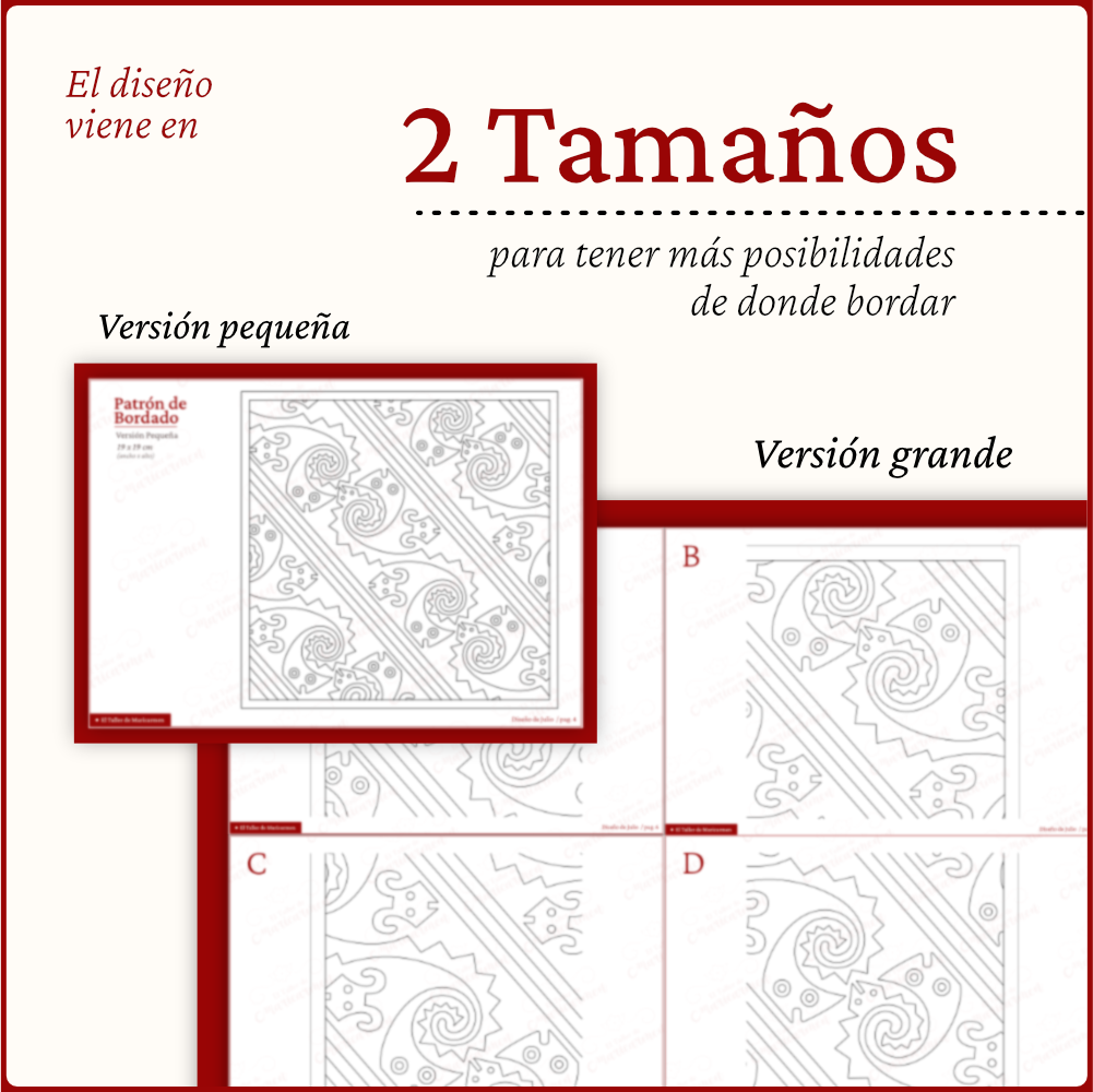 Mantarraya Mochica - Diseño de Julio 2026