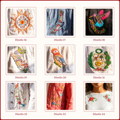 Colección de Patrones: Motivos Peruanos