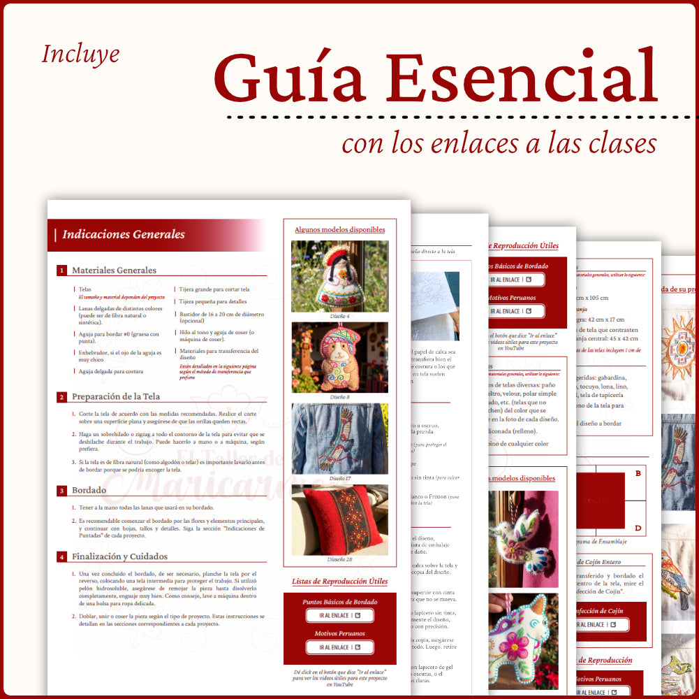Colección de Patrones: Motivos Peruanos