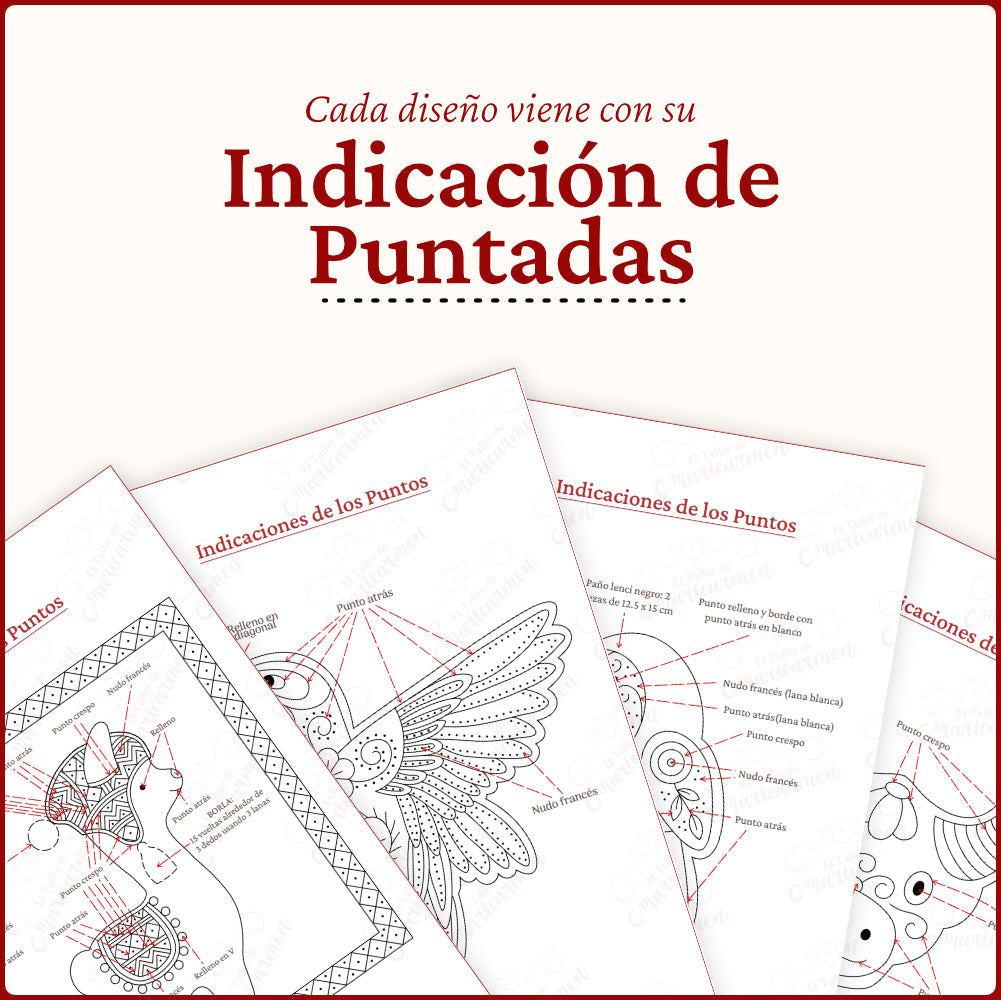 Colección de Patrones: Motivos Peruanos